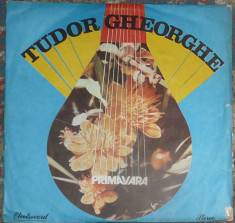 vinil/vinyl Tudor Gheorghe-Primavara,disc LP VG+ foto