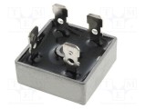 Punte redresoare monofazat 100V 35A DC COMPONENTS MB-25