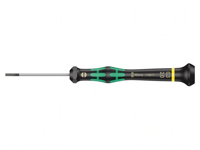 Şurubelniţă Precizie Plată 2,0x0,3mm Kraftform Micro