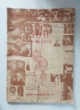 TEATRUL EVREIESC DE STAT BUCURESTI: IN ANUL JUBILIAR 100, 1876-1976. Caiet PROGRAM nr. 2