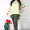 Bluza Eleganta Hari Olive - 50Marimea