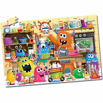 Puzzle Straluceste In Intuneric - Monstri foto
