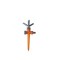 Aspersor rotativ cu 3 brate, TopGarden, 380945