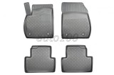 Covorase Auto Cauciuc Frogum VW Polo V (2009->) + Skoda Fabia III (2015->), Margine Protectie 1cm, Impermeabile, Fara Miros