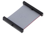 Cablu panglică dublu conector IDC 44,45mm SAMTEC FFSD-25-D-01.75-01-N