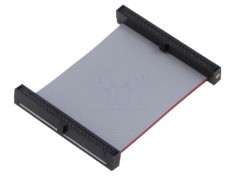 Cablu panglică dublu conector IDC 44,45mm SAMTEC FFSD-25-D-01.75-01-N