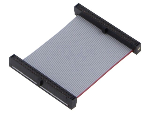 Cablu panglică dublu conector IDC 44,45mm SAMTEC FFSD-25-D-01.75-01-N
