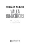 Valea nimicniciei | Bronisław Wildstein, Humanitas