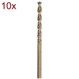 DeWalt DT4923 - Set 10 burghie metal HSS-CO 3.5 mm tija cilindrica