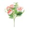 Buchet flori artificiale BH811, roz, 27 cm