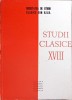 Studii Clasice XVIII - Al. Graur, 1979, Academia Republicii Socialiste Romania, Filosofie, Limba Romana