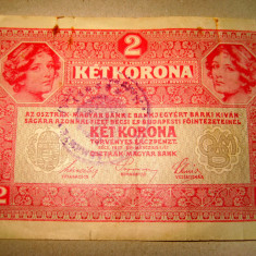 B126- Bancnota Austro- Ungaria stampile speciale ocupatie. PRET PE BUCATA.