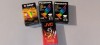 4 casete video pt. camera video vhs - c - sigilate panasonic - basf jvc