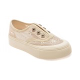 Pantofi sport GRYXX bej, 91256, din material textil