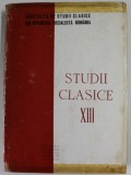 STUDII CLASICE , VOLUMUL XIII , 1971