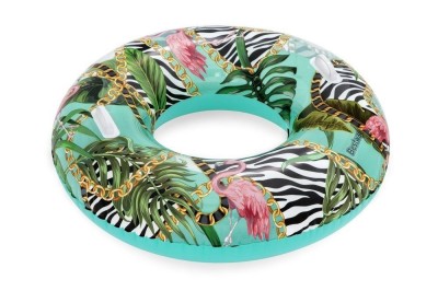 Colac gonflabil pentru inot, copii 12 ani+, Bestway 36302, 114 cm, multicolor foto