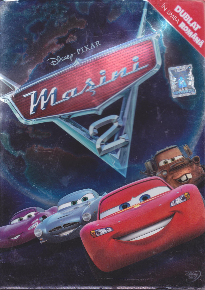 DVD animatie: Masini 2 ( original, dublat si sub. lb. romana ) | Okazii.ro