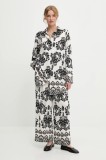Answear Lab cămașă și pantaloni culoarea negru