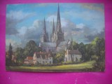 HOPCT 17376 CATEDRALA LICHFIELD -CP PICTURA -ANGLIA UK --EUROPA -NECIRCULATA