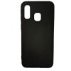Husa silicon soft-touchc ompatibila cu Samsung Galaxy A40, Negru, ALC MOBILE
