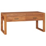 Cumpara ieftin Comodă TV, 100 x 40 x 45 cm, lemn de tec