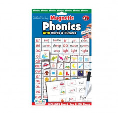 Joc Educativ Magnetic Fonetica cu Imagini si Cuvinte - Phonics foto