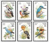 Ungaria 1990 - Pasari, fauna, serie neuzata