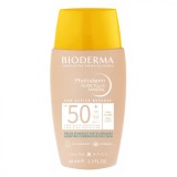 Cumpara ieftin Fluid Photoderm Nude Touch Mineral, SPF50+, Nuanta foarte deschisa, 40 ml, Bioderma