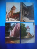 HOPCT LOT 2208 SIBIU -4 CARTI POSTALE-NECIRCULATE