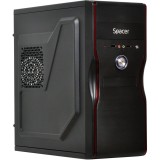 Carcasa Middle-Tower ATX, sursa SPS-ATX-450, Mercury, Black, Spacer