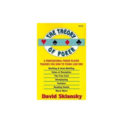 The Theory of Poker foto