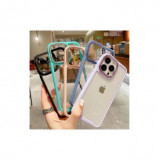 Husa 3in1 Electroplate Case Samsung Galaxy A22 5G, A226 Albastru