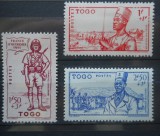 CN 1931 SERIE COLONII FRANCEZE TOGO