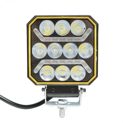 Proiector LED 10-30V 15W 101x101x32mm cu accesorii de prindere foto