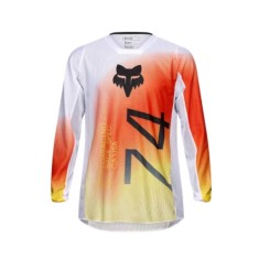 Bluza Fox Air Haze portocaliu cu alb