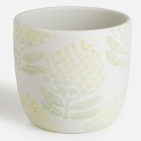 Mască ghiveci ceramică cu model floral, &Oslash;17x15 cm, 2,8 L, CMCLASS