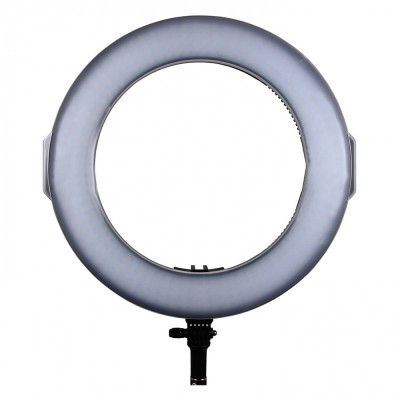 Lampa circulara Patona Premium LED Ringlight RL-320A cu 320 LED-uri si temperatura reglabila 3200K-5600K-4296 foto