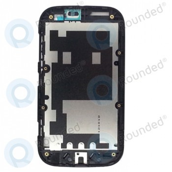 Husa frontala Nokia Lumia 510, carcasa fata 8002918 neagra foto