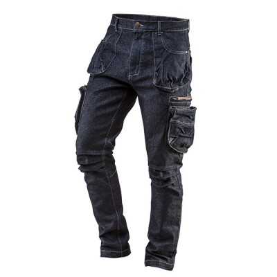 Pantaloni DENIM bleumarin inchis nr.S/48 Neo Tools 81-229-S HardWork ToolsRange foto
