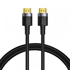 Cablu Video Baseus Cafule, HDMI - HDMI, 4K, 2m, Negru CADKLF-F01