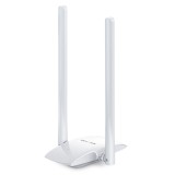 Adaptor USB wireless Mercusys N300, 300 Mbps, 2.4 GHz, Alb