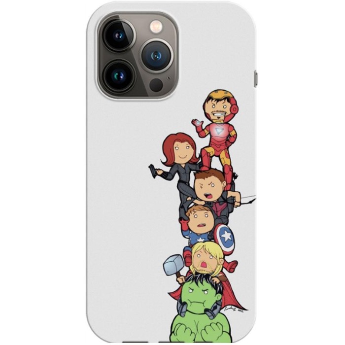 Husa compatibila cu Apple iPhone 13 Pro Max model Avengers Assemble, Silicon, TPU, Viceversa