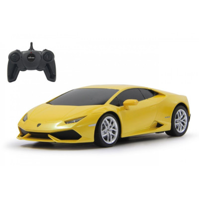 MASINA CU TELECOMANDA LAMBORGHINI HURAC?N LP610-4 GALBEN CU SCARA 1 LA 24 foto