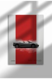 mxm_supercar_2|Poster minimalist cu supermașină, tablouri pe p&acirc;nză fără ramă, Colecția White Design 2025 | A4 (21 x 29.7 cm) - mxm_supercar_2