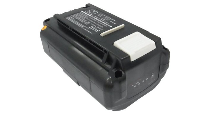 Cameron Sino 4000mAh Ryobi RY40210,RY40200,RY40610,RY40600,RY40510,RY40500,RY40410,RY40400,RY40110,RY40100 Baterie