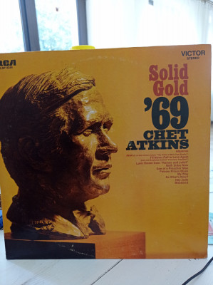 Vinyl/vinil - Chet Atkins - Solid Gold &amp;#039;69 - RCA Victor 1969 USA foto