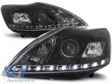 Set de faruri de tuning cu lumini LED potrivit pentru Ford FOCUS MK2 02.2008-2010, stanga si dreapta Performance AutoTuning