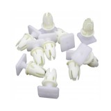 Set 10 clipsuri ornament Mercedes Clasa Clk (C208) 06.97-02.03, Clasa E (W210), Clasa Slk (R170) 09.96-10.04, inferior fitting, garnitura usa