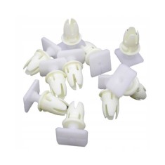 Set 10 clipsuri ornament Mercedes Clasa Clk (C208) 06.97-02.03, Clasa E (W210), Clasa Slk (R170) 09.96-10.04, inferior fitting, garnitura usa