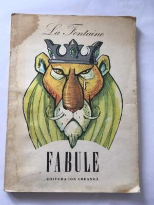 LA FONTAINE - FABULE, 1980, ilustratii de Eugen Taru foto